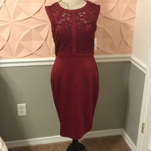 Red cocktail dress!